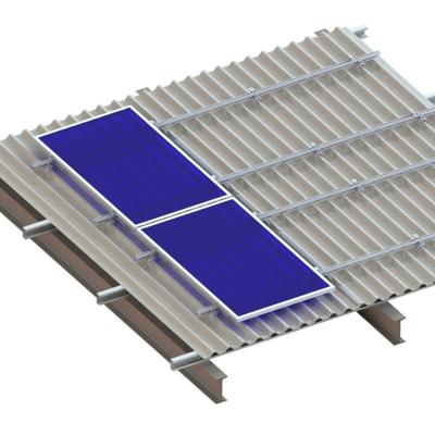 hệ thống lắp mái kim loại phổ quát cho  Hình thang sân thượng