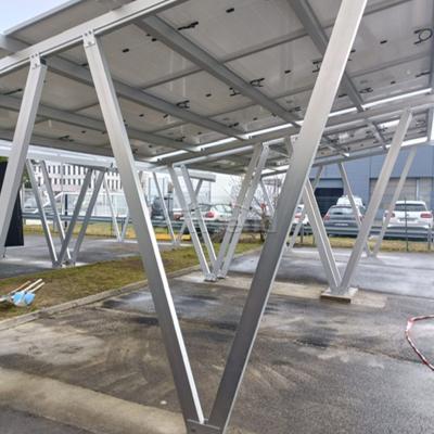 Bãi đậu xe năng lượng mặt trời bằng nhôm