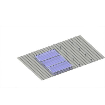 Kẹp năng lượng mặt trời Seam đứng cho hệ thống mái kim loại