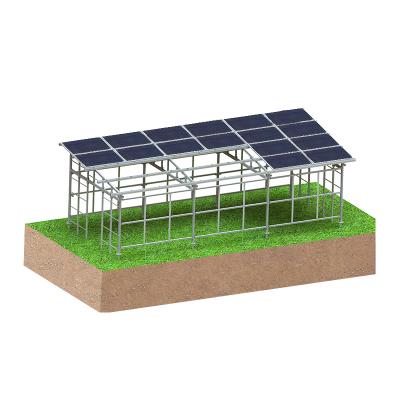 Hệ thống lắp đặt năng lượng mặt trời nông nghiệp nhà kính
