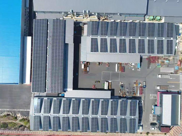 Dự án mái kim loại năng lượng mặt trời 570KW, Hàn Quốc