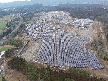 Dự án mặt đất năng lượng mặt trời 43MW 宮崎, Nhật Bản