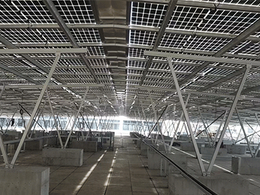 Hệ thống lắp đặt năng lượng mặt trời BIPV 700KW, Trung Quốc
